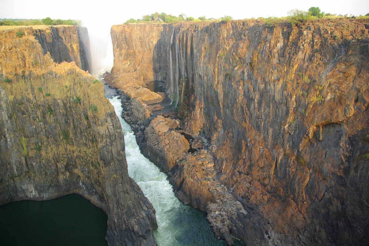 Bakota gorge on the Zambezi River
