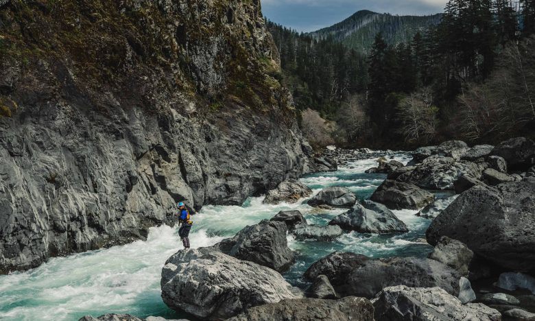 Scouting Green Wall on the Illinios River