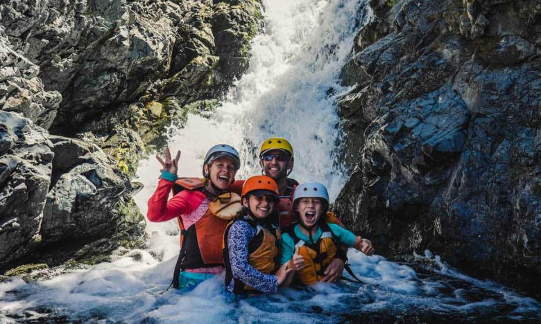 All smiles at Stair Creek on the Rogue River