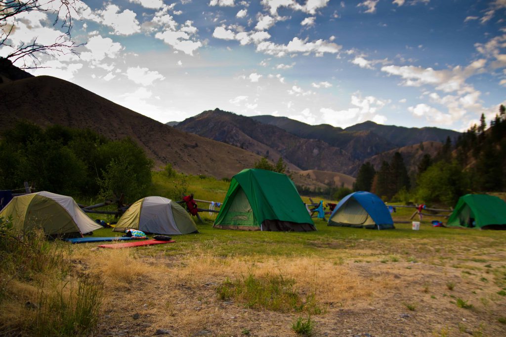 Camping Each Night on the Banks of the Middle Fork of the Salmon