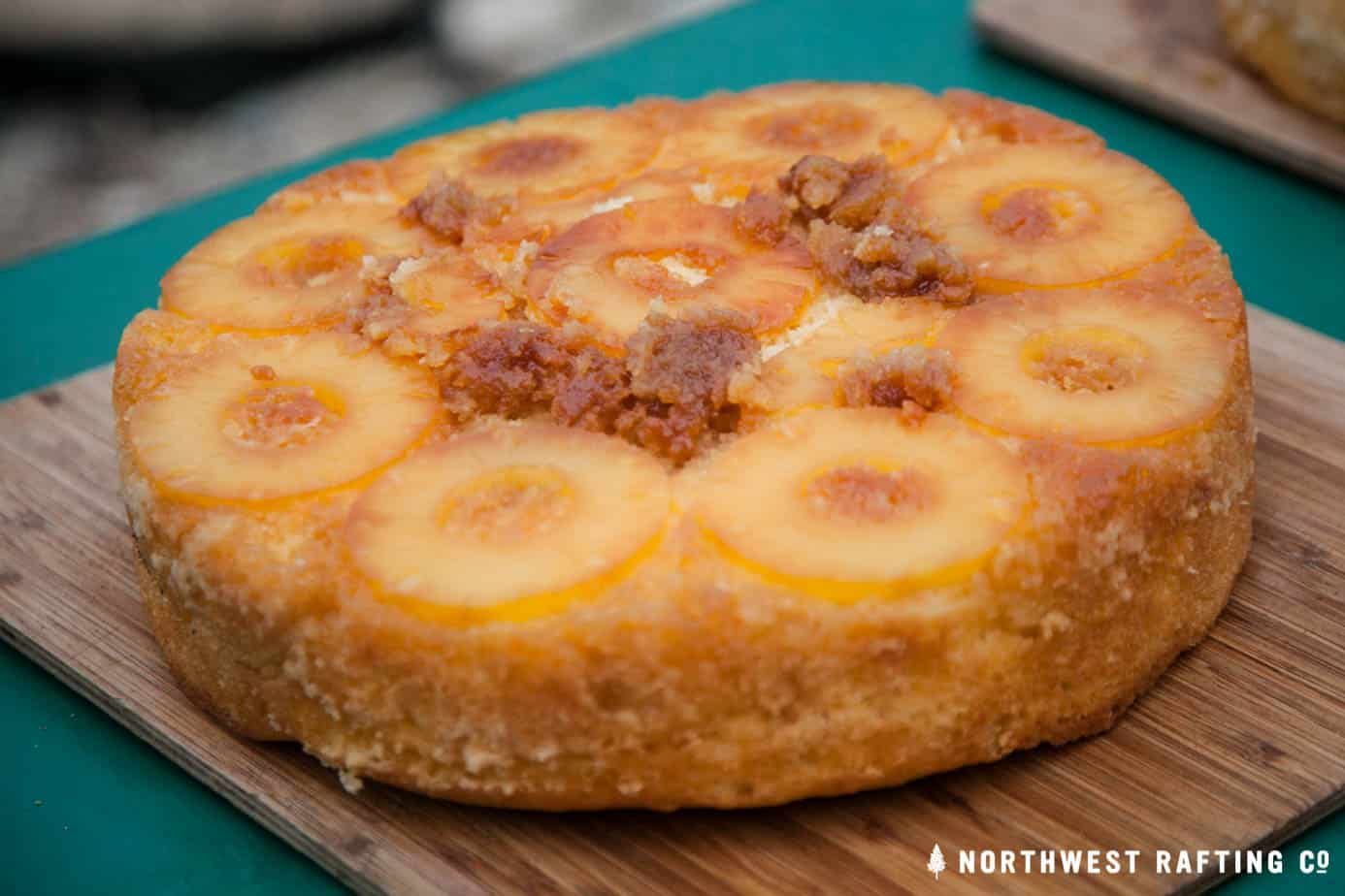 Dutch Oven Pineapple Upside-Down Cake