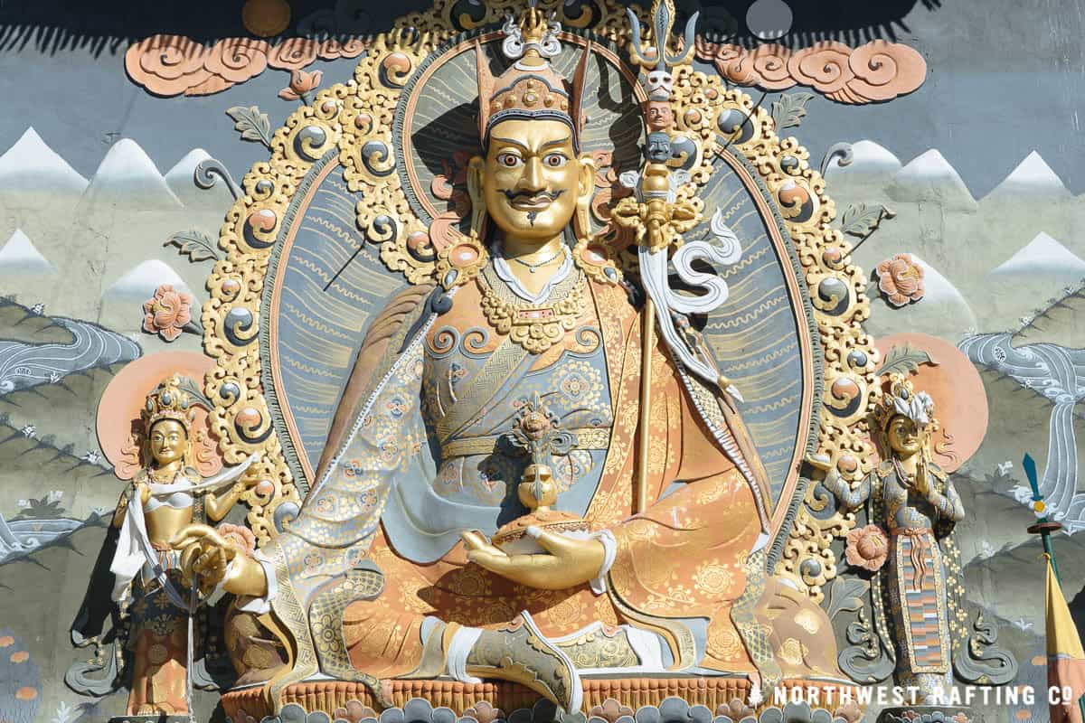 Guru Rinpoche is known as the second Buddha in Bhutan
