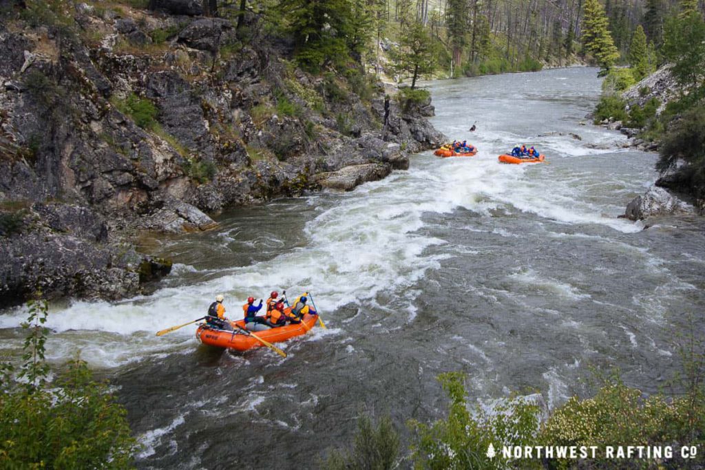 Pistol Creek Rapid at High Water