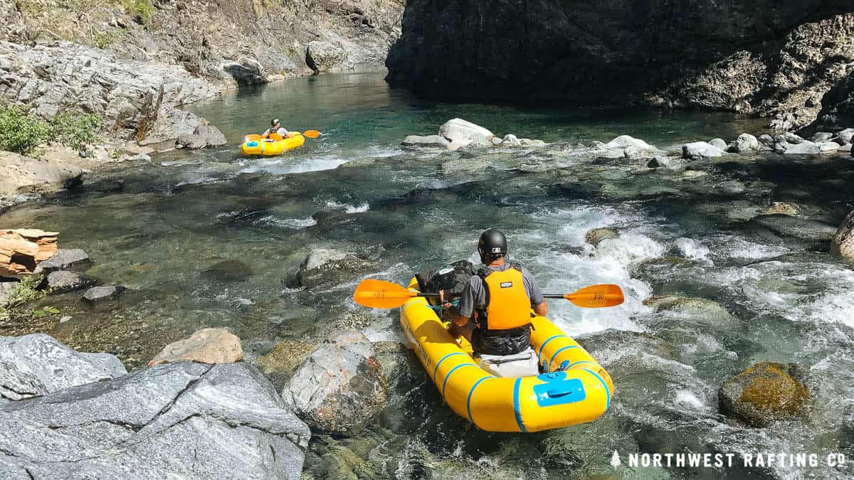 Kayaking in the Magic Canyon of the Chetco River