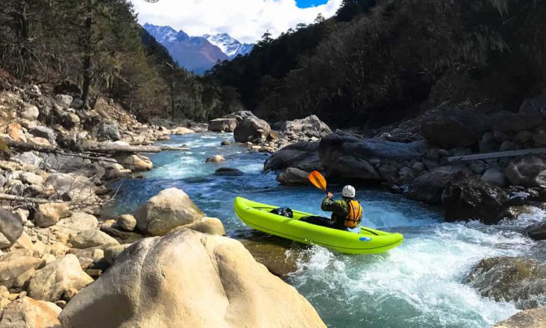 Inflatable Kayaking in Bhutan
