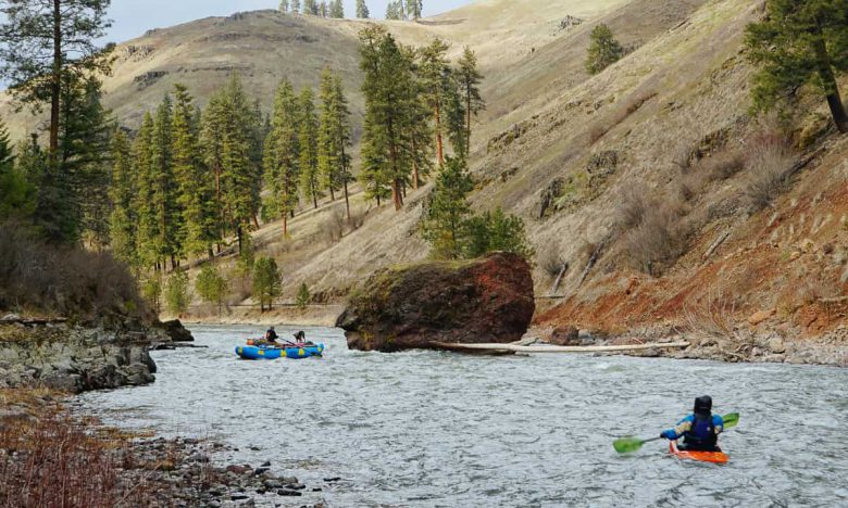 Rafting and Kayaking the Wallowa River