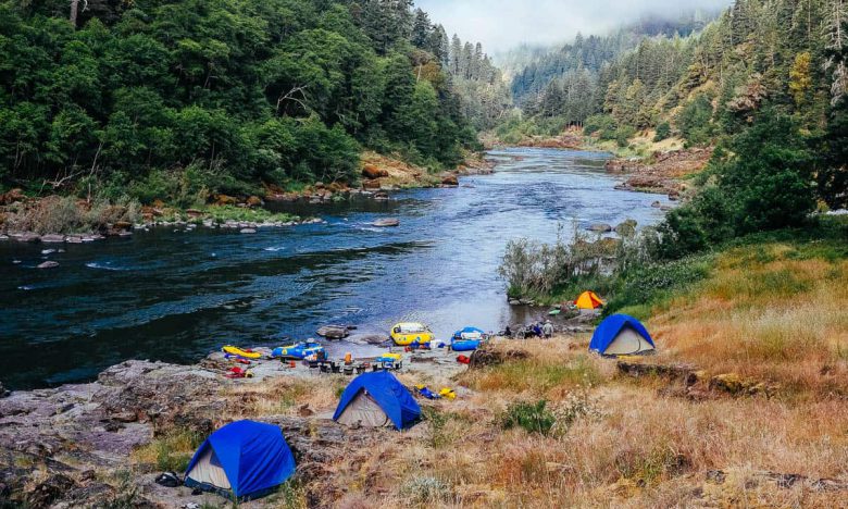 Camping on the Rogue River