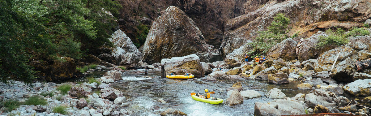 Conhead Rapid on the Lower Gorges of the Chetco River