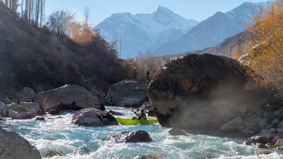Kayaking the Iskander Darya River in Tajikistan