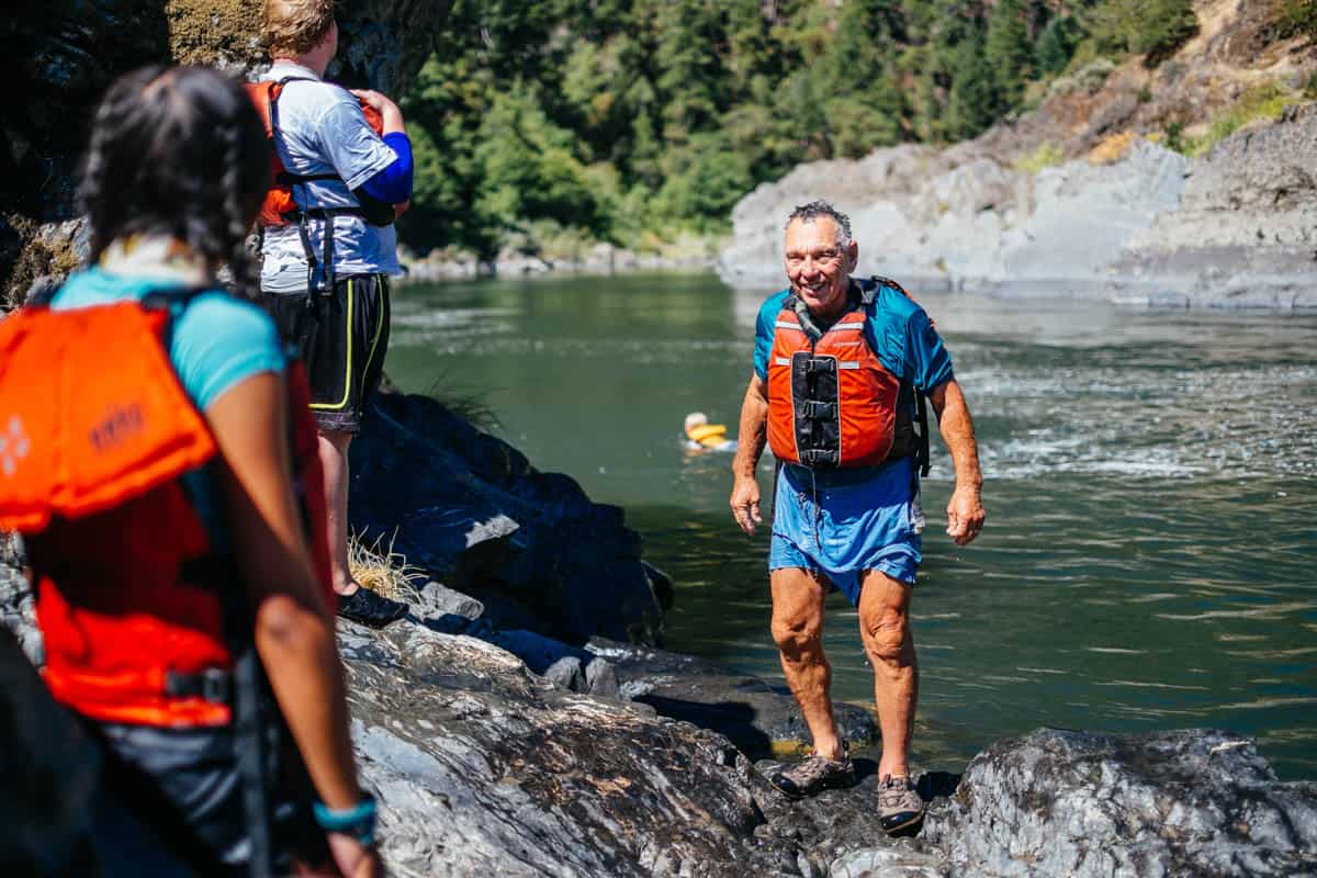 Rafters enjoying the legendary Rogue River