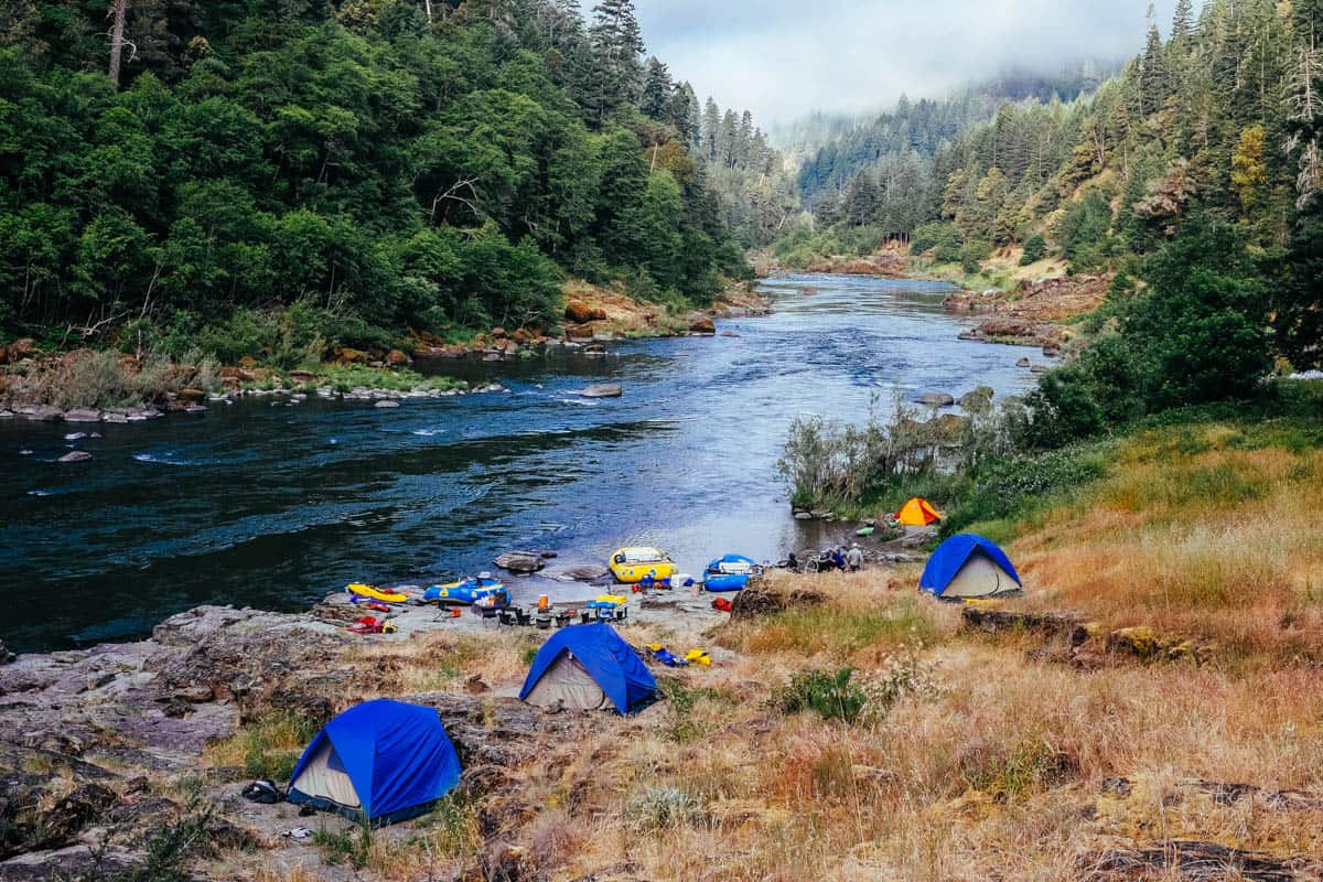 Camping river