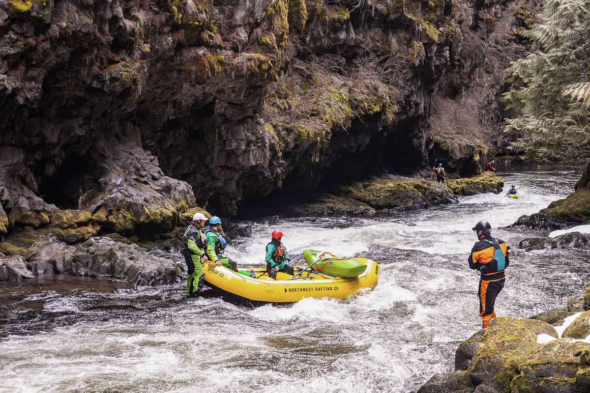 Trip Leader Assessment on the White Salmon River