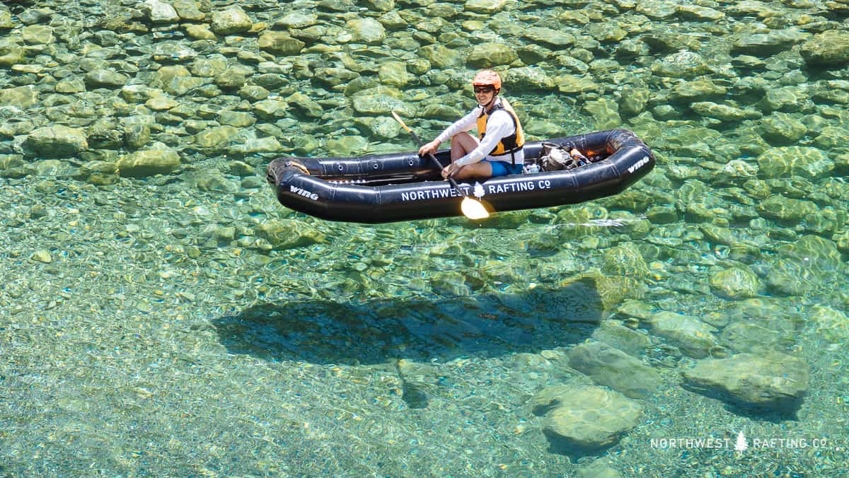 Kayaking Clear Water on the Chetco River