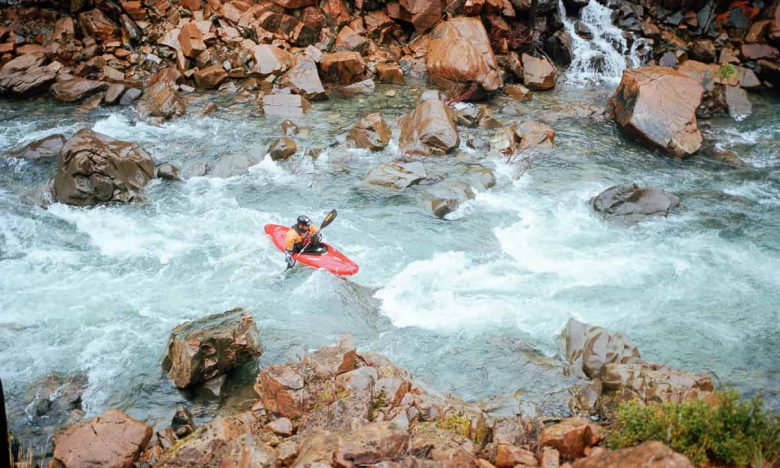 Kayaking Rough and Ready Creek