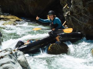 Emily Wrapped on the Chetco River