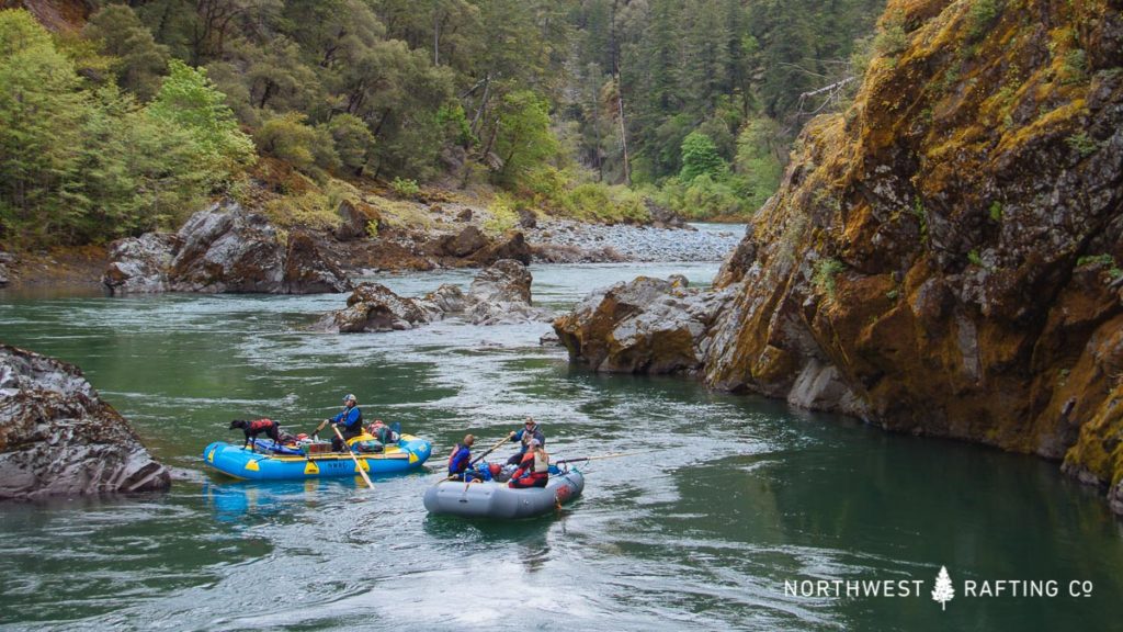 Rafting the Illinois River in the Kalmiopsis Wilderness