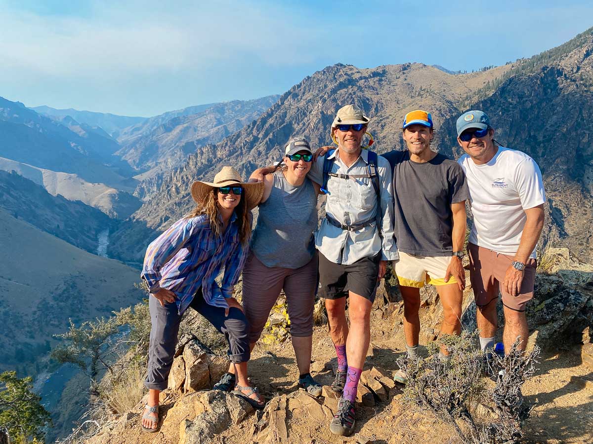 At Johnson Point on the Middle Fork of the Salmon River