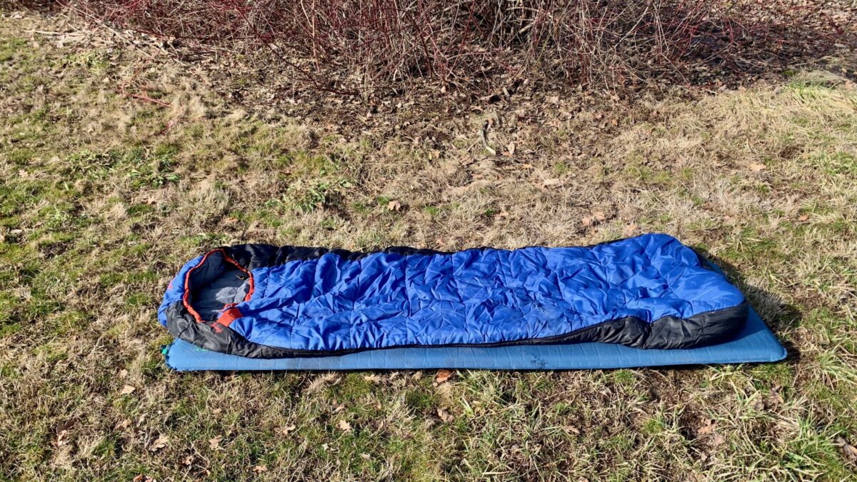 NWRC sleeping bag and pad
