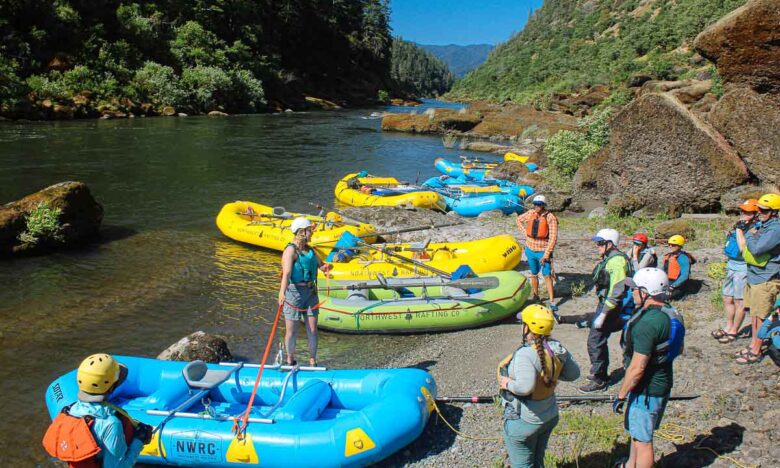 Rogue River rowing school